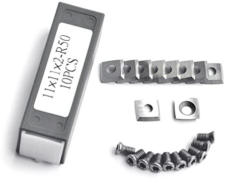 Coltelli da taglio quadrati in acciaio da 11 mm per la lavorazione del legno pialla inserto taglierina per uso generale