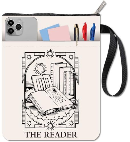 craspire Modèles de Livres Couvertures de Livres Sun Book Sleeve Protecteur de Livre pour Livres Brochés Tissu Lavable Couverture de Livre en Tissu avec Fermeture Éclair et Pochette Supplémentaire