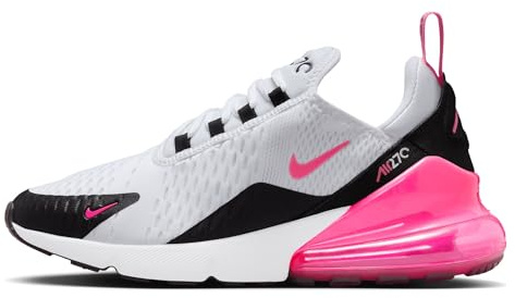 Nike Air Max 270 Damenschuhe (AH6789-127, White/Black/White/Hyper Pink)