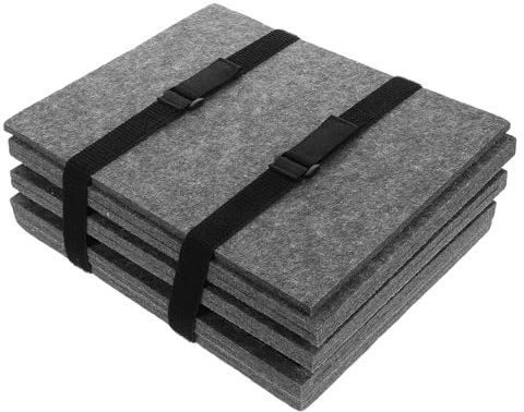 HONITANO 6pcs Stackable Felt Puzzle Sorting Trays Portable Organizer for Jigsaw Puzzles Building Blocks and Toys Versatile Storage for Boy Girl and Adults