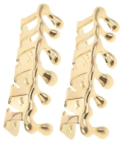 SOIMISS 2 Stück Hip Hop Gold Lower Drip Cap Grill Hiphop Style für Männer Frauen Halloween Kostüm Party Cosplay