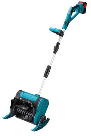 Elektrische Schneeschaufel 3500-W-Akku-Schneepflug Mit Bürstenlosem Motor, 320 Mm Arbeitsbreite, for Straßen Und Höfe, Geeignet for 21-V- 18-V-Akkus Effiziente Schneeräumung