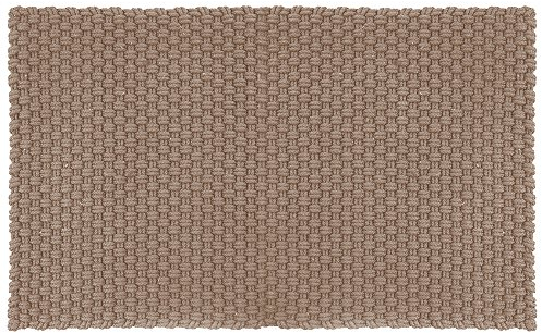 PAD - Fußmatte, Türmatte, Badematte - Uni - Farbe: Sand Beige - 100% Polypropylen - 72 x 132 cm