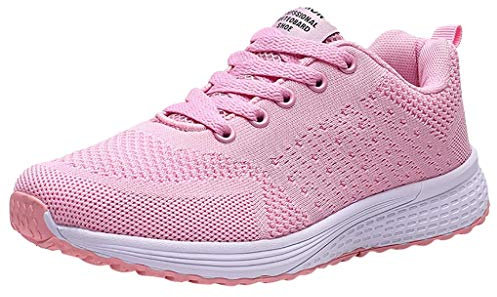 Chaussures De Sport Femme Ete Running Gym Fitness Confort Mesh Respirantes LéGer Pas Cher A La Mode Tendance Soldes Chaussures Student De Course