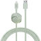 Native Union Night Câble USB-A vers Lightning - Câble de Charge Ultra-résistant et Durable 10’ Lightning vers USB avec nœud lesté [certifié MFi] compatible avec iPhone 14, iPhone 13 (Sage)