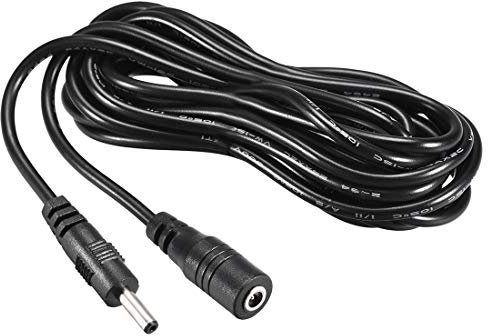 sourcing map Power Cable 9.84ft 3Meter 1.35mm x 3.5mm for Adapter Cord