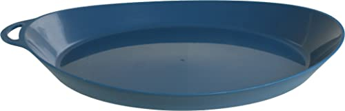 Lifeventure, Travel & Outdoor Plate Ellipse Assiette de Camping, Voyage et Plein air Mixte, Bleu Marine, Taille Unique