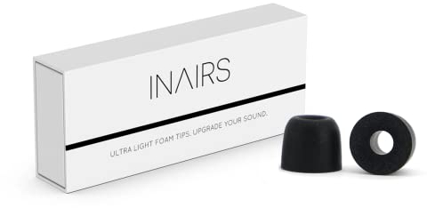 INAIRS AIR0 (L) – 5 paia di accessori per cuffie – Tenuta stabile durante lo sport e un'esperienza sonora intensa