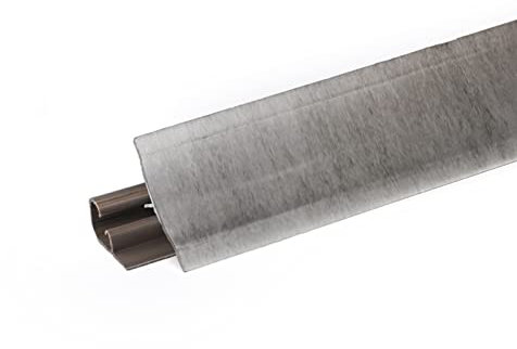 DQ-PP 2,5m WINKELLEISTE | Beton | 23 x 23mm | PVC | Küchenleiste Arbeitsplatte Abschlussleiste Leiste Küche Küchenabschlussleiste Wandabschlussleiste Tischplattenleisten