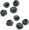 Kit 8 Ruedas Cesta Lavavajillas TEKLiNe Compatible para Bosch Neff Accesorios Repuesto, Rueda Superior Cesta lavaplatos Lavado Vajilla Reemplazo Serie 00611475