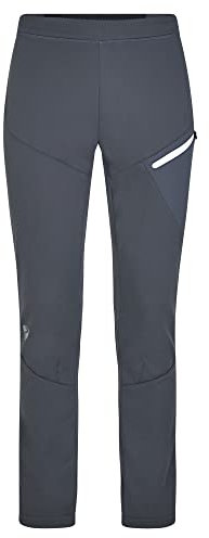 Ziener Damen NABELLE Softshell-Hose, Langlauf | Winddichte Vorderseite, elastische Rückseite, Ombre.White, 46