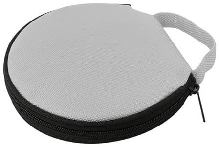 Losuya Étui de rangement portable pour CD/DVD pour voiture, maison, bureau (gris)