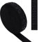 GORGECRAFT 10 Yards Schwarzes Rutschfestes Elastisches Silikon-Greiferband 20 mm Wellen-Greiferband-Gurtband Dehnbare Riemenspule Wellenband-Rollenband Flacher Bund Für Kleidung Kleidungsstück Shorts