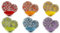 Excelsa Scirocco Service de vaisselle 18 pièces, porcelaine et Stoneware, décoration multicolore, 6 personnes