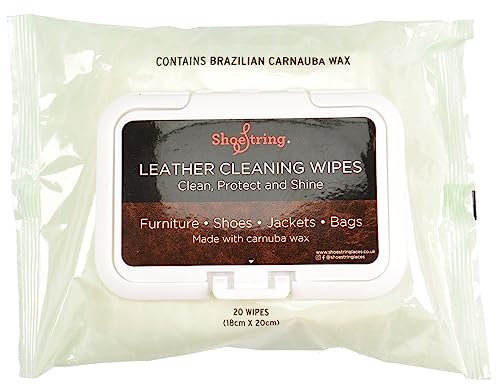 Lingettes nettoyantes pour cuir avec cire de carnuaba