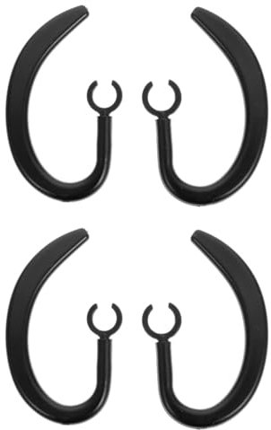 Hemobllo 4pcs Ear Hooks for Earpiece for Headphones Sweat Ergonomic Design for Sports Workouts