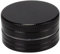 Evergreen Labs Grinder Metálico, Molinillo de Especias y Condimentos, 100% de Aluminio, 2 Piezas, Negro, 40mm