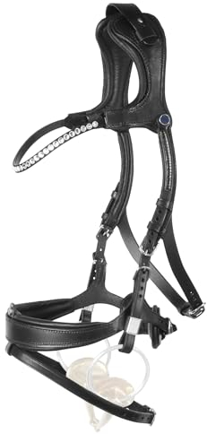 Stübben Trensenzaum Freedom II Magic Tack mit Slide&Lock - Tobacco/Tobacco - Vollblut (VB) - kombiniertes Reithalter