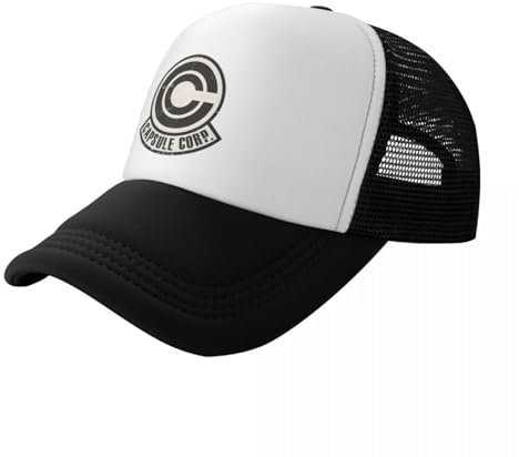 Casquette de Baseball Unisexe et à la Mode Vintage Capsule Corp Logo Luxe Homme Chapeau Mousse de fête Chapeau Papa Chapeau Homme pour Le Soleil Chapeaux Homme Femmes Sports Cadeaux en Plein air
