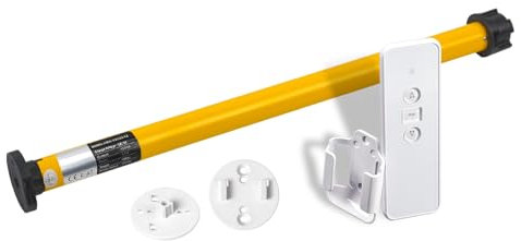 AM25 Zigbee Solar Powered Smart Roller Blind Shade Motor, Battery Motorized Shades Motor Compatable with 38mm Blind Tube