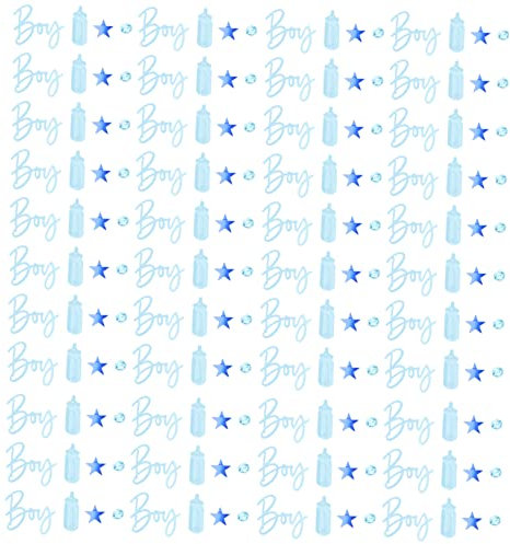 OKUMEYR 4packungen Gender Reveal Tischdeko Babyparty Konfetti Dekoration Geschlechtsenthüllung Party Deko Babygeburtstage Konfetti für Tischdekorationen zur Geschlechtsenthüllung