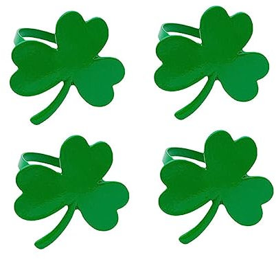 Alipis 4stücke Valentinstag Serviettenhalter Ring Valentinstag Serviettenringe Party Dekoration Tischdekoration Für Hochzeiten Und Feiern