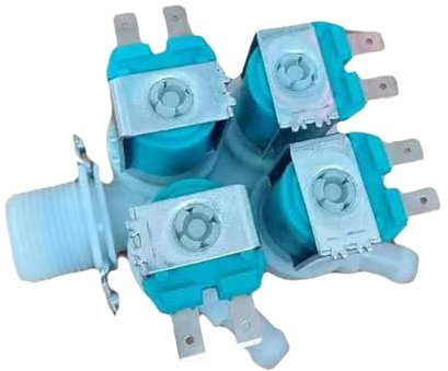 SSJAPYQV Accessori di Ricambio for Elettrovalvola di Ingresso dell'Acqua DC62-00214Q, Compatibili con Il Gruppo Elettrovalvola di Ingresso dell'Acqua della Lavatrice Samsung