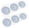 6 paia di punte auricolari di ricambio per OPPO Enco Air2 Pro, auricolari in gomma siliconica Gel Earplug per OPPO Enco Air2 Pro Buds TWS Tips (Blu)