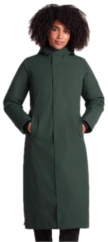 TOG24 Uma Womens Waterproof Insulated Parka, Winter Certified Down Quilted | Windproof, Breathable, Water-repellent finish, Hood, Zip pockets, Ribbed cuffs, Toggle adjusters, Longline, Walking