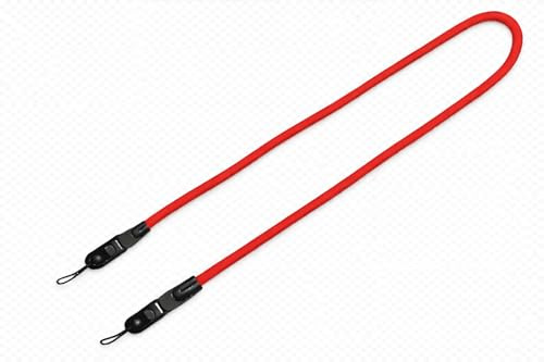antonKUNZE photoSTRAP ROPE CLICK NECK rot/red 100cm