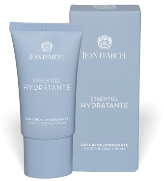JEAN D'ARCEL ESSENTIEL Feuchtigkeitsspendende Gesichtscreme - 24H CRÈME HYDRATANTE 50 ml - Spendet intensive Feuchtigkeit – Glättet die Haut – Stärkt die Hautbarriere