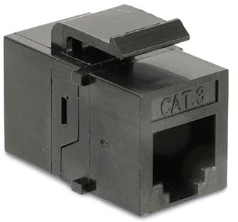 RED 4 POWER Einbau-Modul KM-TT-S, RJ12 (6P6C), schwarz