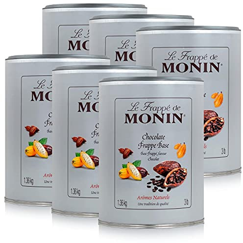 Monin Frappé Base - Chocolate, 1,36kg 6er Pack