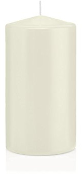 Stumpenkerzen Kerzen Elfenbein, Elfenbein 10 x 7 cm (H x Ø), 12 Stück, Wiedemann Kerzen, Markenkerzen Made in Germany in RAL Qualität
