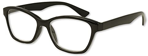 Lindauer Lesehilfe, Lesebrille, Sehhilfe, inkl. schönes Etui, in der Stärke 3,5 in Schwarz