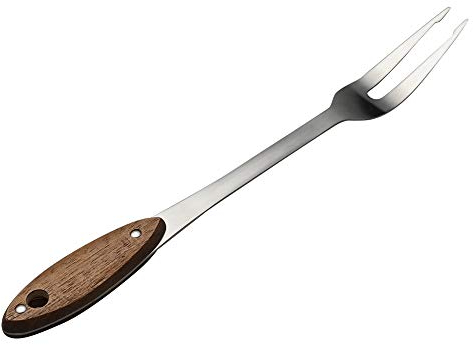 Rinboat Tenedor Garra Tenedores para Barbacoas con Mango de Madera, 1 Piezas