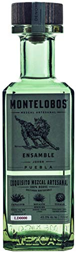 Montelobos Ensamble Mezcal – Mezcal aus 100% Agave – Sanft geröstet über Vulkanstein – Authentisch, charaktervoll & ausgewogen – 1x 0,7L Genuss aus Mexiko