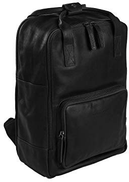 The Chesterfield Brand Wax Pull Up Rucksack Leder 40 cm Laptopfach