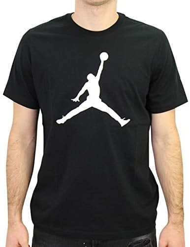 NIKE CJ0921-011 M J Jumpman SS Crew Neck Warmer Men's Black/White Size S