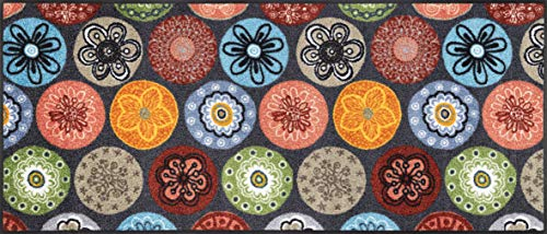 Wash + Dry Fußmatte, Coralis 60x140 cm, innen und außen, waschbar Mehrfarbig