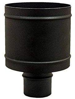 Terminale Cappello Antivento A Botte Diametro 100 Fumaiolo 4 Venti stufa a pellet canna fumaria cucina barbecue camino