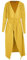 Fashion Star Womens Wrap Over Pocket Duster Trench Coat Ladies Tie Belted Midi Length Long Cardigan 8-26 Mustard S/M (UK 8/10)