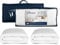 DormiGood – Bettdecken Set – 2X Hochwertige Sommerdaunendecke 155x220 - Sommerdecke 155x220 cm - 100% Daunen - Atmungsaktive Daunendecke für den Sommer - Inlay aus Baumwolle