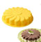 RoseFlower Moule à Gâteau en Silicone Fleur Moule à Gâteau en Silicone Rond, Cake Moule à Pour Anniversaire, Saint-Valentin, Fête des Mères, Mariages, Réunions d'Amis, Couleur Aléatoire