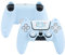 GeekShare Blue Cat Paw PS5 Controller Skin Anti-Rutsch-Silikonhülle Schutzhülle für Playstation 5 Wireless Controller Zubehör