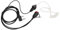 Tbest Radio Oreillette Tyt,Oreillette Midland G9, Casque,L Ecouteurs,Écouteur À 2 Broches Tube Acoustique Universel À 2 Broches dans L'Oreille Écouteur dans L'Oreillette avec