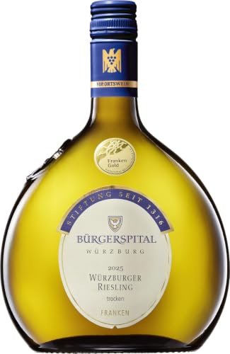 Würzburger Riesling trocken VDP.ORTSWEIN - 0,75 l Bocksbeutel - Bürgerspital Weingut Würzburg