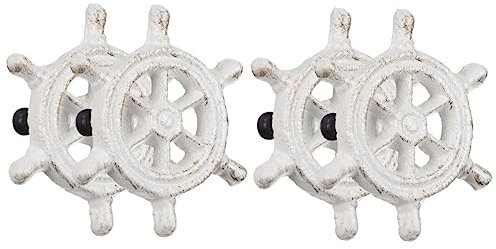 DOITOOL 4stücke Teiliges Möbelgriff Gusseisen Im Maritimen Design Und Schrankknöpfe Für Kinderzimmer Und Wohnräume Vintage Stil Für Küchenschränke Und Garderoben