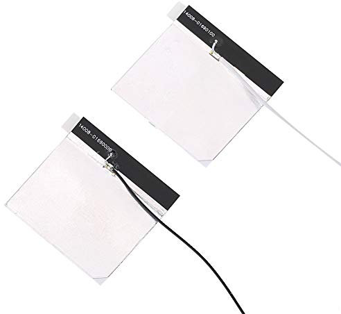 2pcs Set DIY IPE Gene4 Antenna WiFi NGFf M.2 Incorporata con Porta IPEX4 2.4 5G per Segnale Stabile Cavo WiFi Pellicola Gialla per Notebook