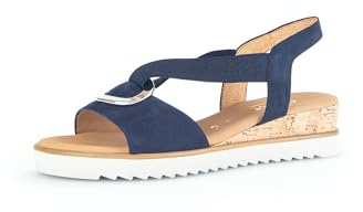 Gabor Damen Keilsandalen, Frauen Sandalen,Leichte Mehrweite (G)